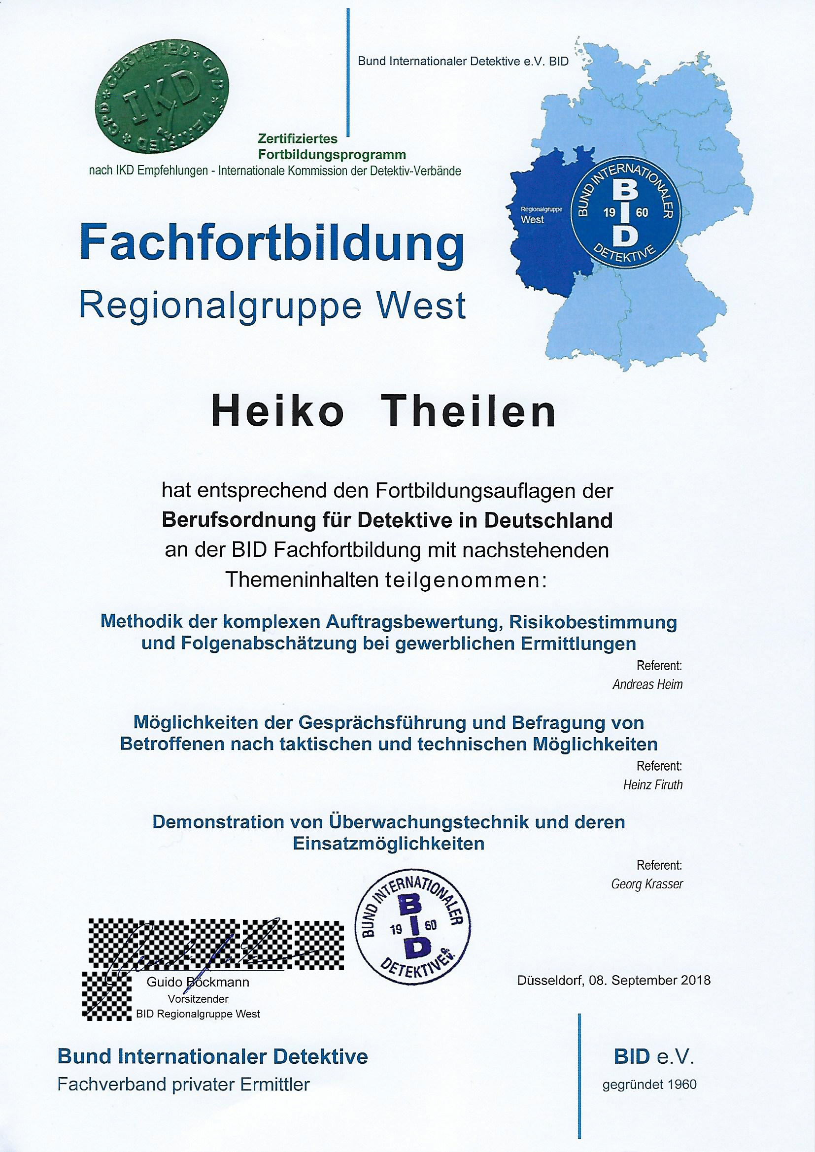 Fachfortbildung 2018.09.08 BID Maker